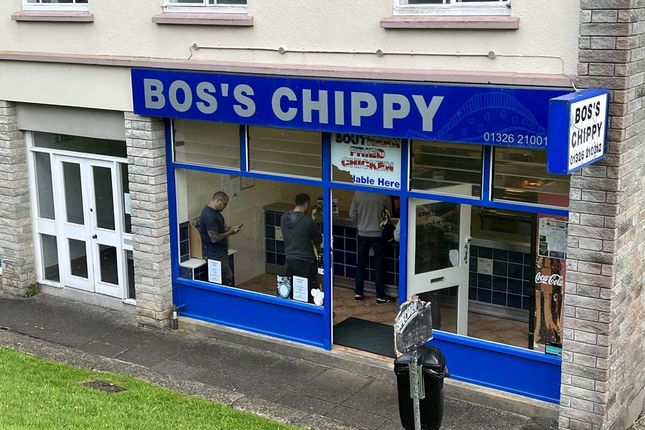 Thumbnail Restaurant/cafe for sale in Bos's Chippy, 103 Boslowick Road, Falmouth, Cornwall