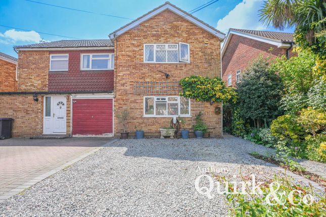 Thumbnail Semi-detached house for sale in Cheapside West, Rayleigh