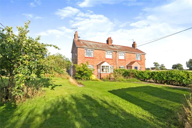 Semi-detached house for sale in Woodcott, Wrenbury, Nantwich, Cheshire