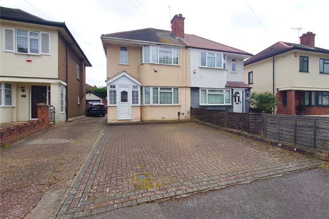 Thumbnail Semi-detached house for sale in Balmoral Drive, Hayes, Greater London
