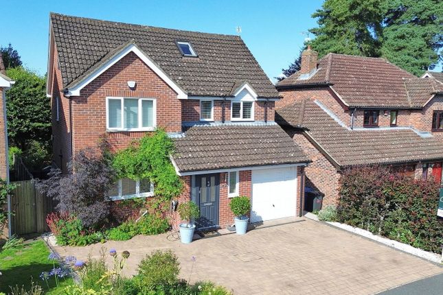 Thumbnail Detached house for sale in Longmead, Fleet