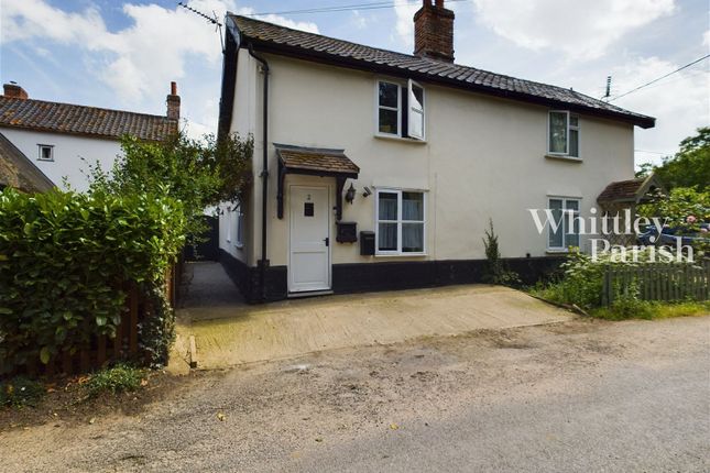 Semi-detached house for sale in Mellis Road, Thrandeston, Diss