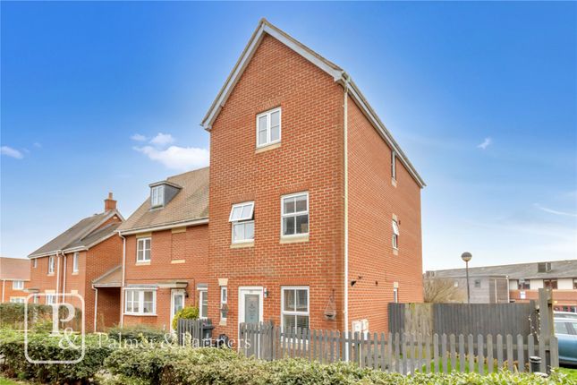 Semi-detached house for sale in Hakewill Way, Colchester, Essex