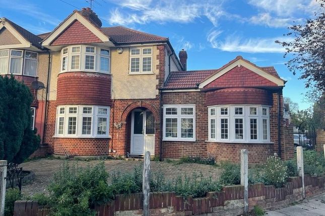 Thumbnail Semi-detached house to rent in Devon Close, Perivale, Greenford