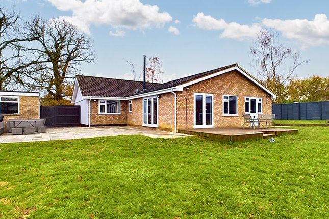 Thumbnail Detached bungalow for sale in Barn Field, Chevington, Bury St. Edmunds