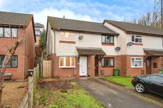 Thumbnail End terrace house for sale in Ynys Hir, Pontypridd