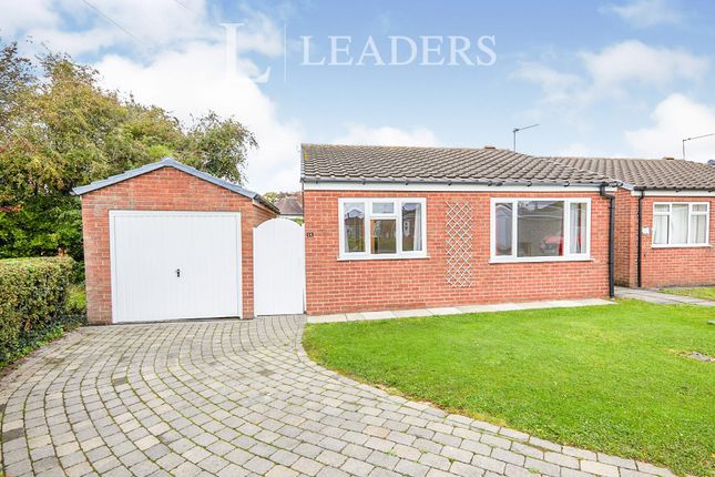 Thumbnail Bungalow to rent in Middlebeck Close, Chellaston, Derby