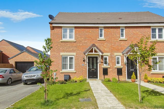 Thumbnail Semi-detached house for sale in Paddocks Greenway, Littleport, Ely