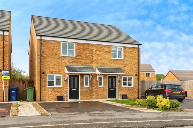 Thumbnail Semi-detached house for sale in Fenscape, Whittlesey, Peterborough