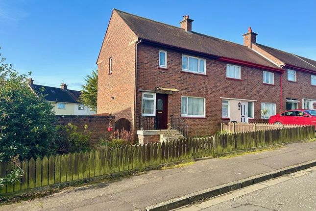 Thumbnail End terrace house for sale in Glendale Place, Ayr