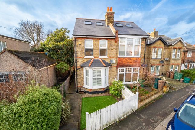 Thumbnail Semi-detached house for sale in Shorts Road, Carshalton