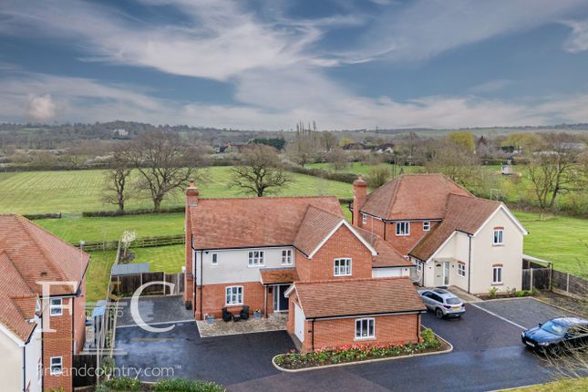 Thumbnail Detached house for sale in Oak Tree Close, Bumbles Green, Nazeing, Essex