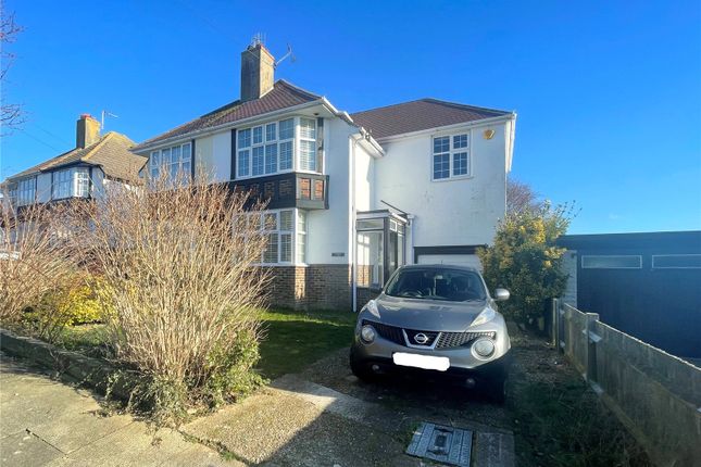 Thumbnail Semi-detached house for sale in Rossiter Road, North Lancing, West Sussex