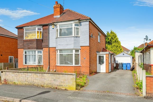 Thumbnail Semi-detached house for sale in Hillcrest Road, Chaddesden, Derby