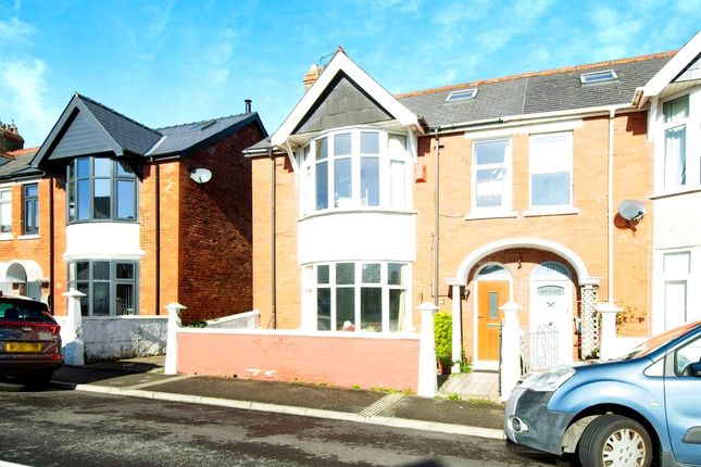 Thumbnail End terrace house for sale in Park Avenue, Porthcawl