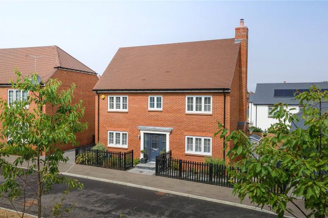 Thumbnail Detached house for sale in Wanborough Way, Ash Green, Guildford, Surrey
