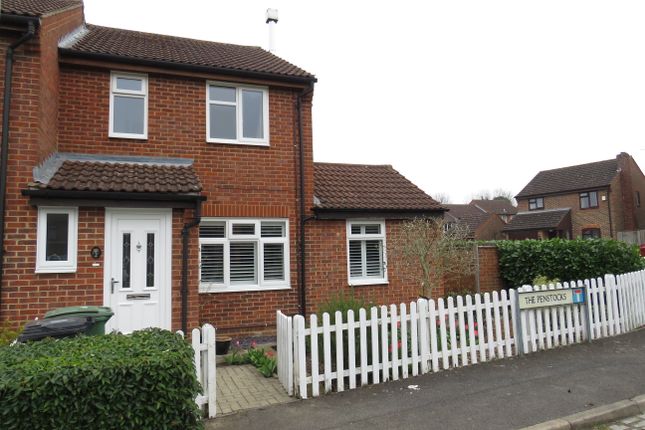 Thumbnail End terrace house to rent in The Penstocks, Maidstone