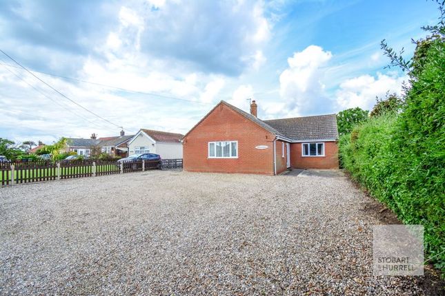 Thumbnail Detached bungalow for sale in Abbotsholme, Priory Road, Bacton, Norfolk