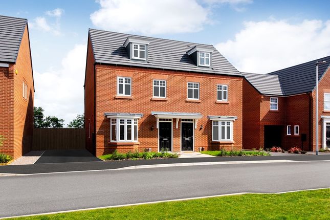 Thumbnail Semi-detached house for sale in "Kennett" at Rempstone Road, East Leake, Loughborough