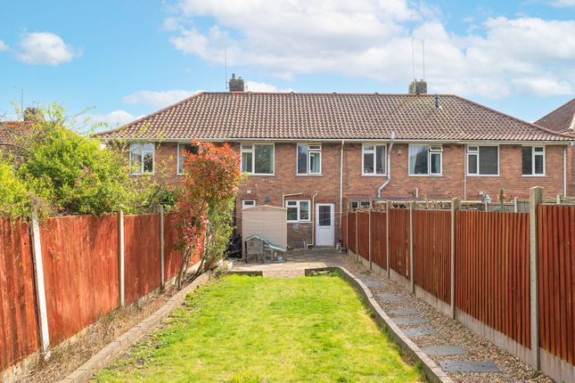 Terraced house for sale in Jex Avenue, New Costessey, Norwich
