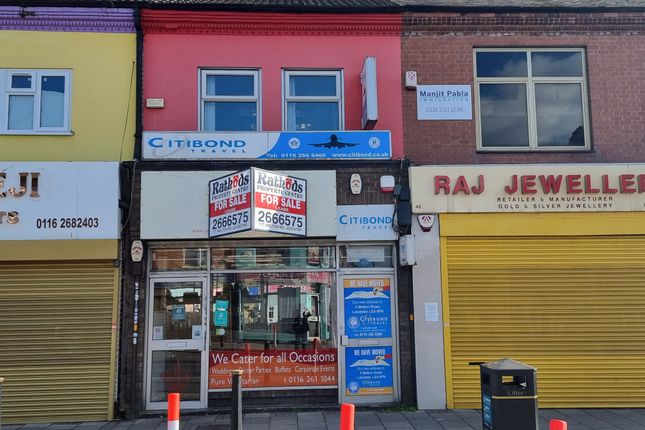 Thumbnail Retail premises for sale in The Quadrant, Drummond Road, Belgrave, Leicester