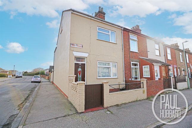 Thumbnail End terrace house for sale in May Road, Lowestoft