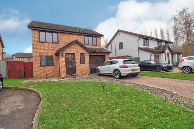 Thumbnail Detached house for sale in De Ballon Close, Ysbytty Fields, Abergavenny