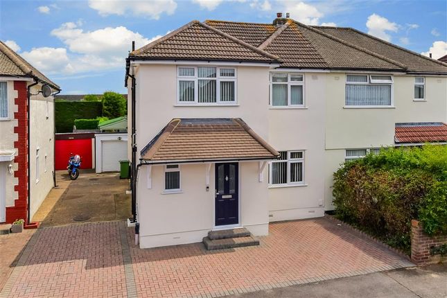 Thumbnail Semi-detached house for sale in Rosebank Avenue, Hornchurch, Essex