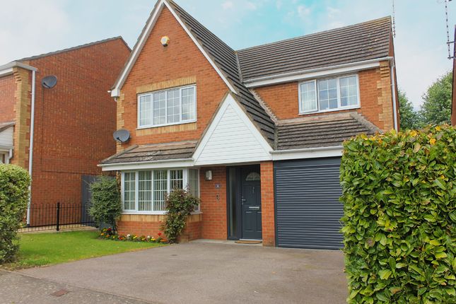 Thumbnail Detached house for sale in Middletons Close, Fleckney, Leicester