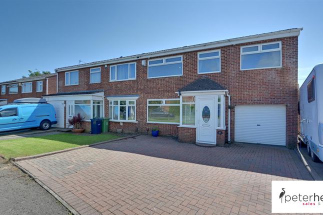Thumbnail Semi-detached house for sale in Orkney Drive, Ryhope, Sunderland