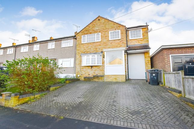 Thumbnail End terrace house for sale in Lime Walk, Moulsham Lodge, Chelmsford