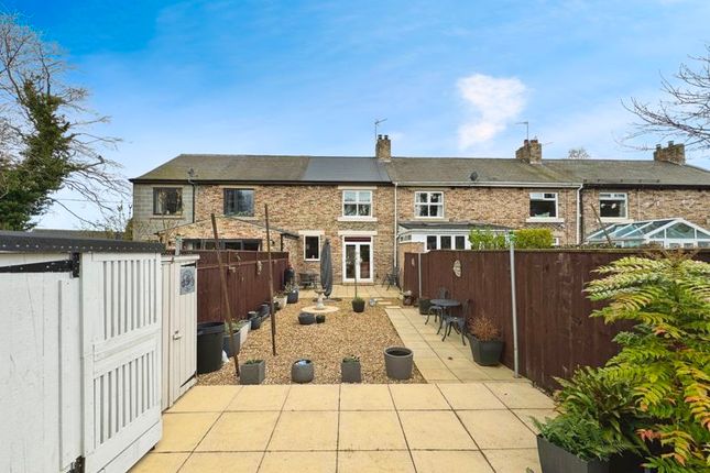 Terraced house for sale in Woodburn Street, Stobswood, Morpeth
