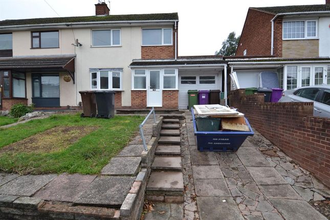 Thumbnail Semi-detached house to rent in Barnett Road, Willenhall