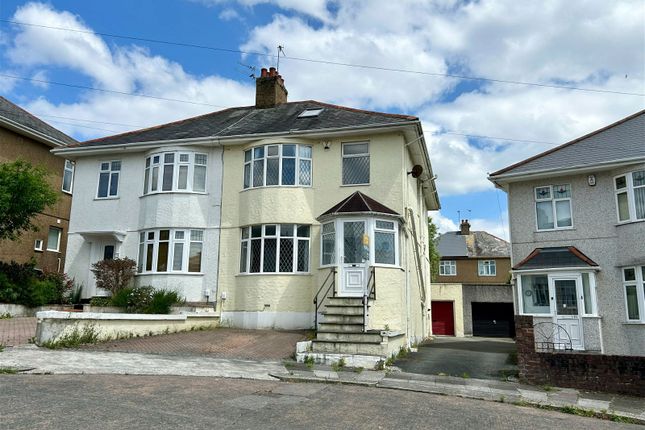 Thumbnail Semi-detached house for sale in Parker Road, Milehouse, Plymouth, Devon