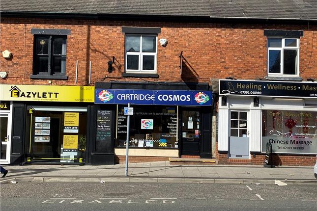 Thumbnail Retail premises to let in 199 Nantwich Road, Crewe, Cheshire