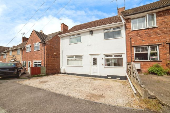 Thumbnail End terrace house for sale in North Avenue, Rainworth, Mansfield