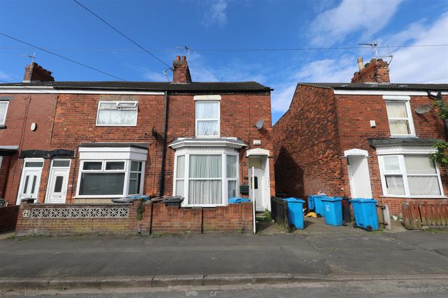 Thumbnail End terrace house for sale in Worthing Street, Hull