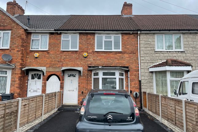 Thumbnail Terraced house to rent in Bordesley Green East, Stechford, Birmingham, West Midlands