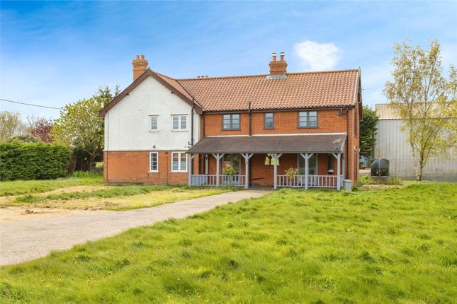 Detached house for sale in Cherry Tree Road, Tibenham, Norwich, Norfolk