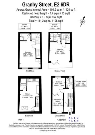 Terraced house to rent in Granby Street, Shoreditch