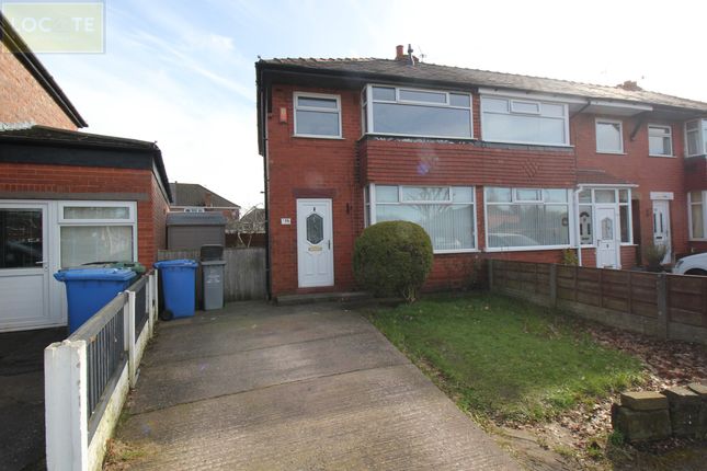Thumbnail End terrace house for sale in Wycombe Close, Urmston, Manchester
