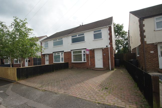 Thumbnail Semi-detached house for sale in Maxwell Close, Whitby, Ellesmere Port, Cheshire.