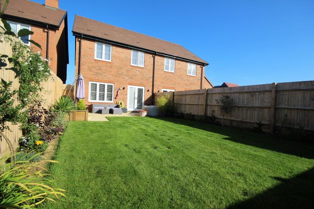 Thumbnail Semi-detached house for sale in Brown Meadow Way, Lancing