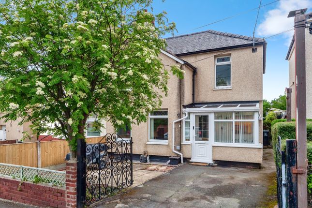 Thumbnail Semi-detached house for sale in Strand Park, Holywell, Clwyd