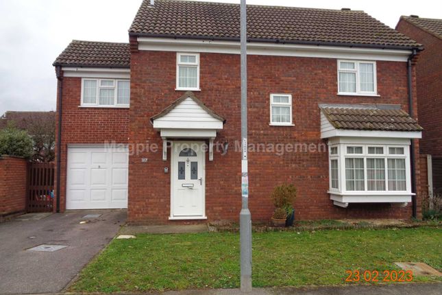 Thumbnail Semi-detached house to rent in Monarch Road, Eaton Socon, St Neots