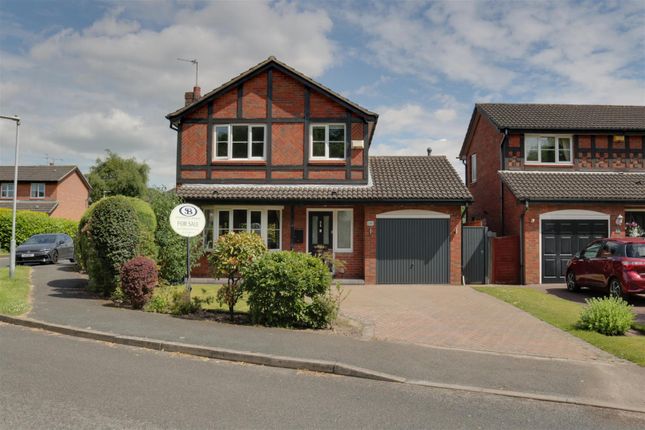 Thumbnail Detached house for sale in Harpur Crescent, Alsager, Stoke-On-Trent