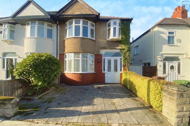 Semi-detached house for sale in Moorfield Road, Crosby, Liverpool