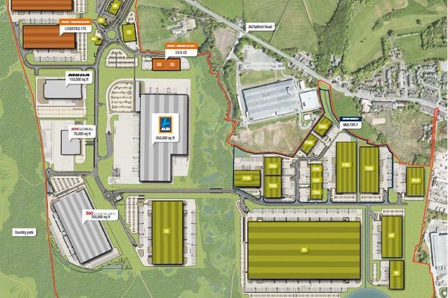 Light industrial to let in Logistics North, Over Hulton, Bolton, Lancashire