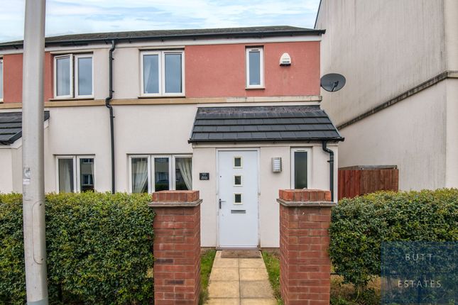 Thumbnail End terrace house for sale in Tillhouse Road, Cranbrook, Exeter