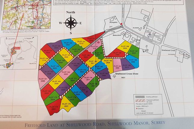 Land for sale in Shellwood Road, Leigh, Reigate